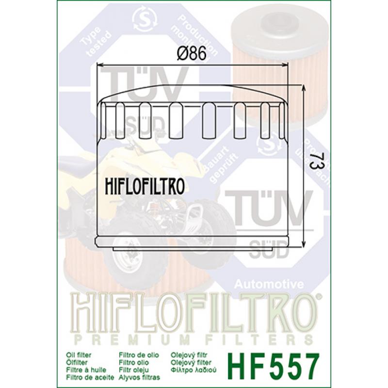 Фильтр масляный HIFLO HF557